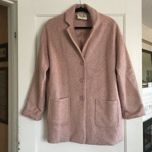 Women's Blush Pink Coat